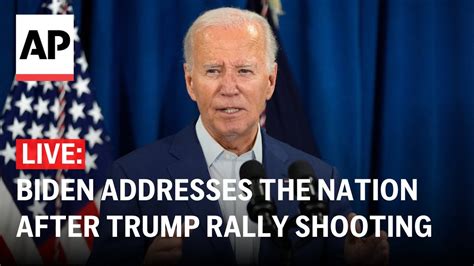 Biden Calls For Unity After Attempted Trump Assassination Orders