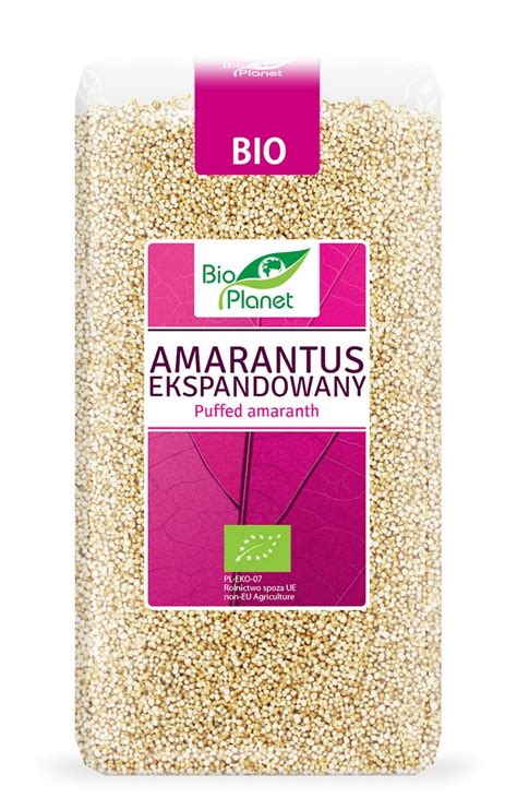 Amarantus Ekspandowany Bio 100 G Bio Planet Sklep Ekologiczny