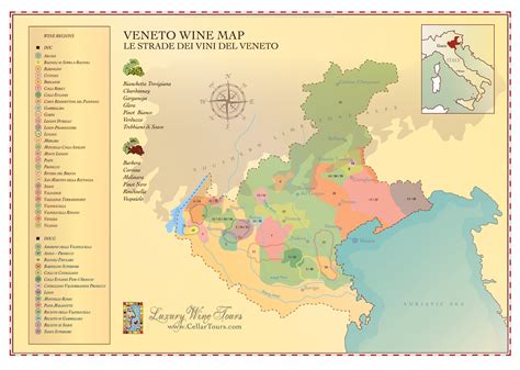 Amarone Wine Region Italy Map Printable Online