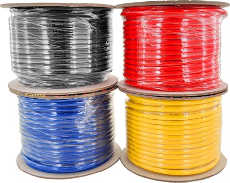 Gs Power 12 Gauge Electrical Wire 6 Pack Color Combo Low