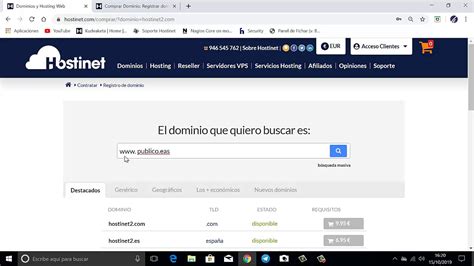 Como Registrar Un Dominio Y Que Dominio Web Registrar Youtube