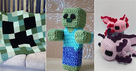 10 Minecraft Free Crochet Patterns - Crocht