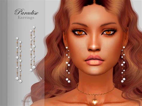 The Sims Resource Paradise Earrings