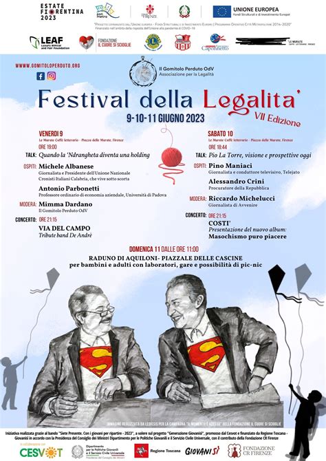 Festival della Legalità 2023 Gomitolo Perduto