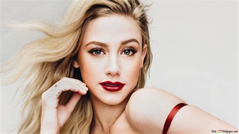 Blonde Actress Lili Reinhart 4k Wallpaper Download