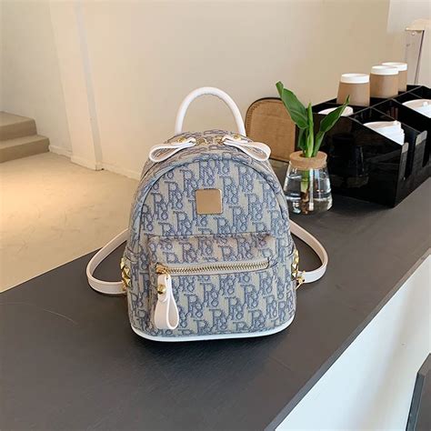 Mochila Moda Hong Kong Estilo Feminina Novo Retro Shopee Brasil