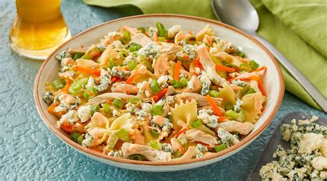 Blue Cheese and Buffalo Chicken Pasta Salad | Wisconsin Cheese | Recipe ...