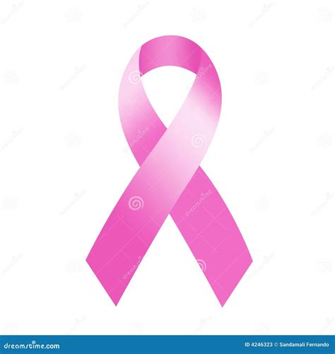 Pink Breast Cancer Awareness Ribbon Stock Photos - Image: 4246323