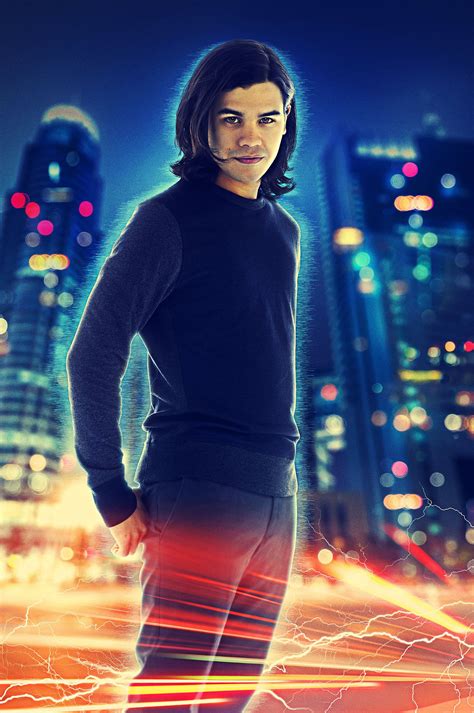 Carlos Valdes As Cisco Ramon The Flash Cisco The Flash The Flash Poster