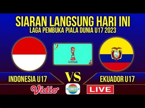 Berlangsung Malam Hari Ini Jadwal Timnas Indonesia Vs Ekuador Piala