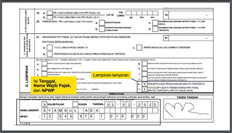 Cara Mengisi Spt Tahunan Dengan Mudah