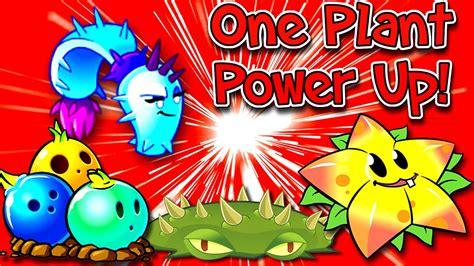 Plants Vs Zombies 2 Gameplay One Plant Power Up Vs Zombies Youtube