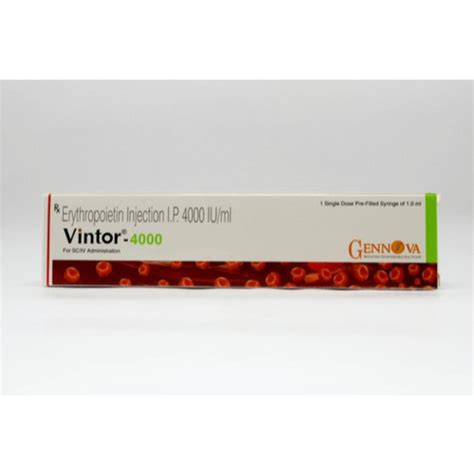 Vintor Injection Emcure Pharmaceuticals Ltd Prescription At Rs