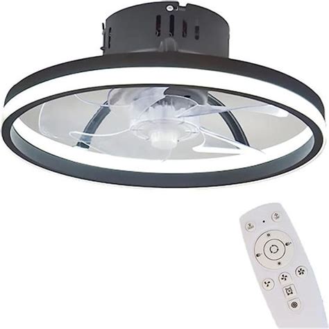 RUMOCOVO LED Invisible Plafond Ultra Silencieux Ventilateur De Plafond