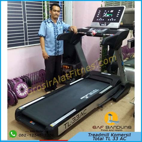 Treadmill Elektrik TL 33 AC Alat Olahraga Lari Fitnes Gym GAF BANDUNG