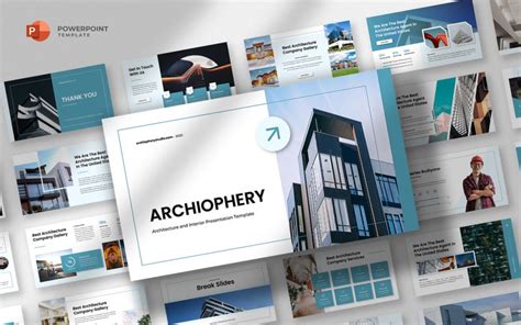 Archiophery Plantilla De Powerpoint Para Arquitectura E Interiores