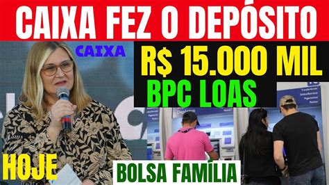 Milagre No Domingo Liberado Para Bpc Loas Bolsa Fam Lia Aux Lio