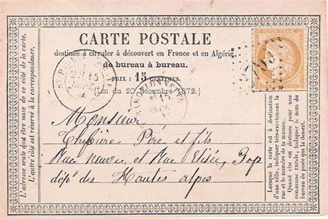 La Carte Postale Pr Curseur