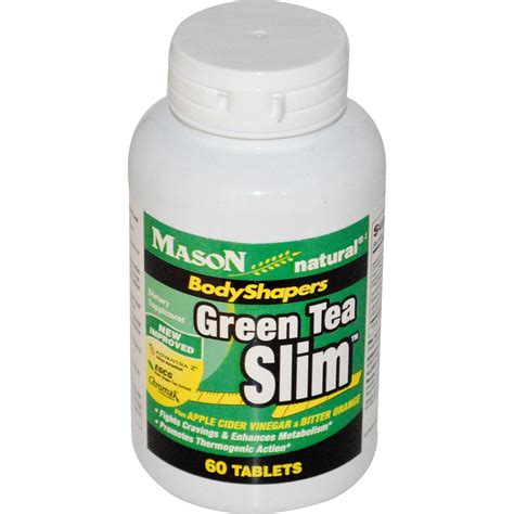 Green Tea Slim 60 Tablets Mason Vitamins Online Supplement Store