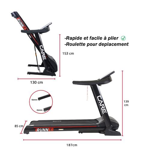 Tapis De Course Km H Connect Care Runner Kinomap Care Fitness