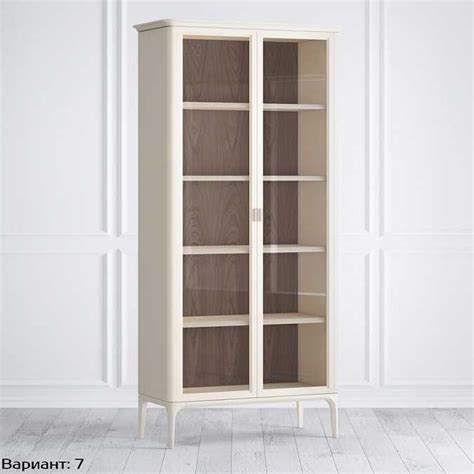 Шкаф книжный Primo bosco узкий из коллекции Primo