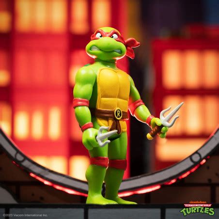 Figurine Reaction Raphael Toon Super Tortues Ninja