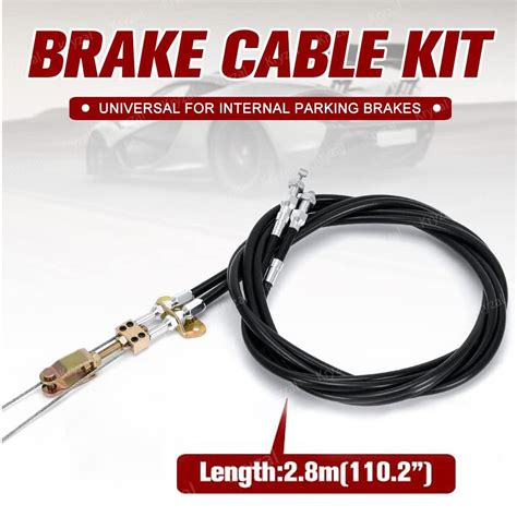 Cpp Universal Rear Parking Brake Cable Kit For Wilwood E Brake