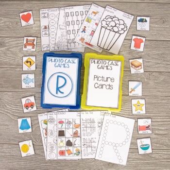 Articulation R Sound Speech Therapy Photo Case Games