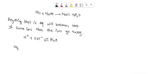 Solved Write Balanced Net Ionic Equations For The Reaction Of