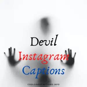 47 Devil Instagram Captions for Your Hallow’s Costumes