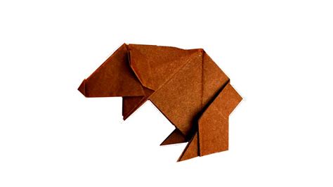 Origami Bear Ladislav Kaňka Youtube