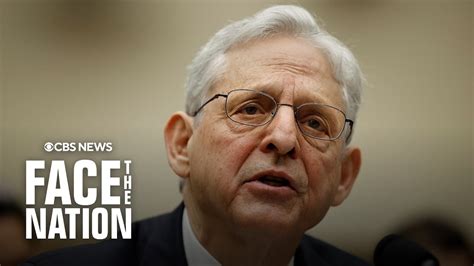 Merrick Garland Says He Will Not Be Intimidated Defends Doj At Congressional Hearing Youtube