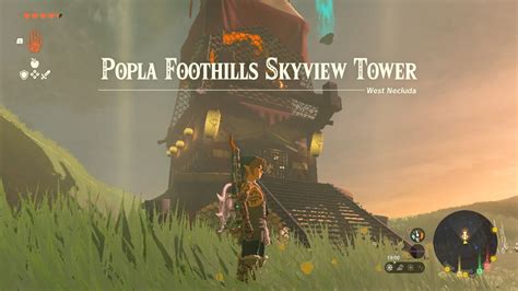 Zelda Popla Foothills Skyview Tower solution | VGC