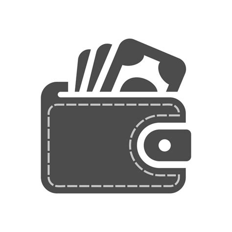 Premium Vector Simple Vector Wallet Icon