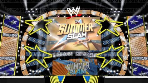 Wwe Summerslam 2013 Opening Pyro Concept Youtube