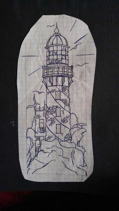 Lighthouse Stencil by InkspellXii on DeviantArt