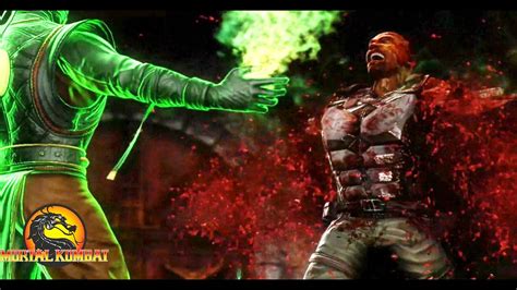 Ermac Rips Jax S Arms Off MORTAL KOMBAT 9 Cutscene MK 9 Jak Loses