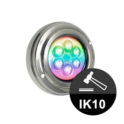 L Mpara Led Rgb Sumergible W Dc V Ip Acero Inoxidable