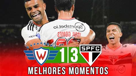 JORGE WILSTERMANN 1 X 3 SÃO PAULO MELHORES MOMENTOS COPA SUL