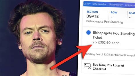 Harry Styles Fan Furious After Paying £700 On Two Tickets Due To