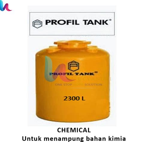 Jual Tangki Air Plastik Profil Tank Tda Liter Kimia Chemical Toren