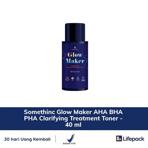 Jual Somethinc Glow Maker AHA BHA PHA Clarifying Treatment Toner 40