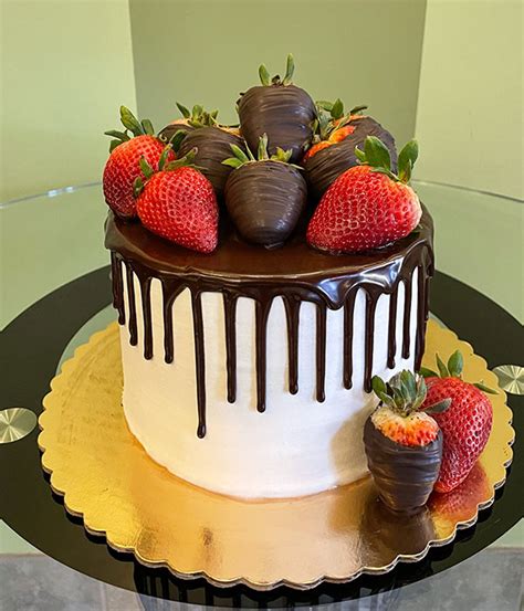 Chocolate Covered Strawberry Layer Cake Classy Girl Cupcakes