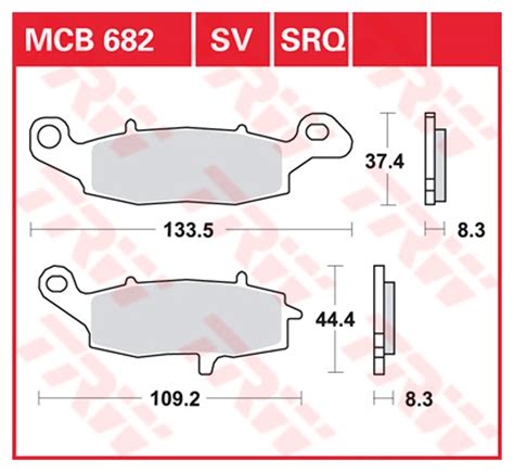 Trw Trw Sinter Road Track Brake Pads Ece R Homologated