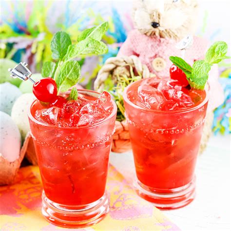 Cherry Shirley Temple Mocktail Recipe Non Alcoholic Mixed Drink