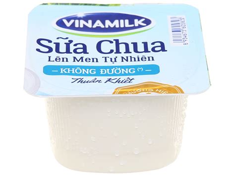 Sữa chua ăn VINAMILK không đường hộp 100g | Puti Supercenter