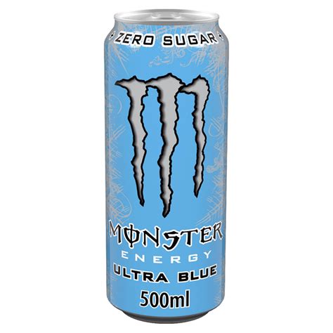 Monster Energy Drink Ultra Blue Ml Sports Energy Drinks