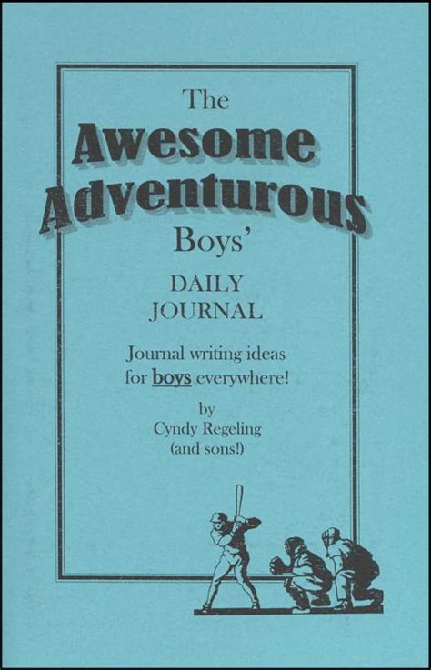 Awesome Adventurous Boys Daily Journal Maple Tree Publications