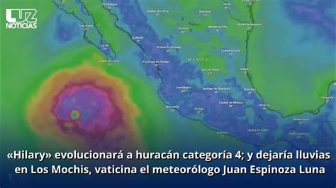 Hilary ya es tormenta tropical en el Océano Pacífico y podría dejar