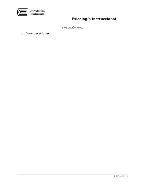 672161980 Evaluacion Final Ps Instruccional EvaluaciÓn Final 1